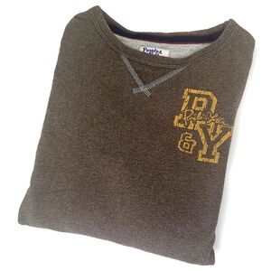 Purple & Yellow Brown Vintage Sweatshirt from Japan